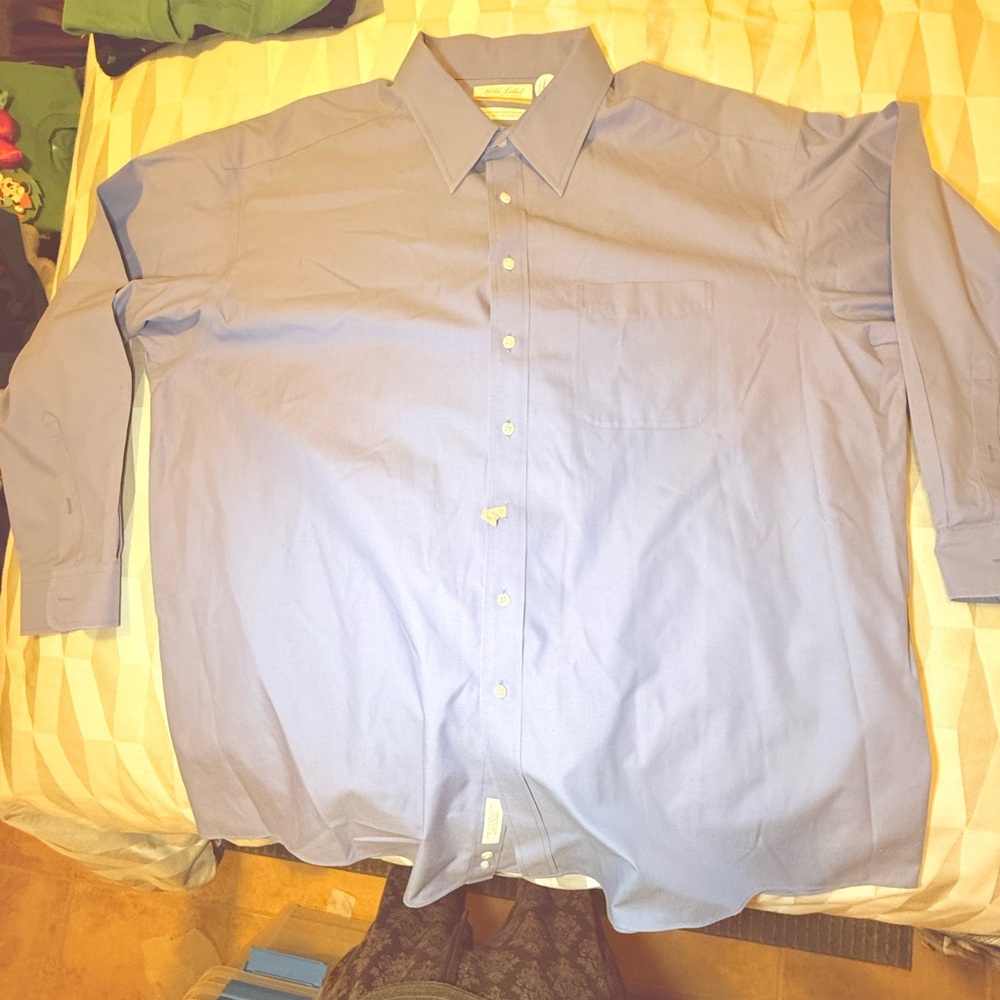 Roundtree & Yorke Light Blue Dress Shirt